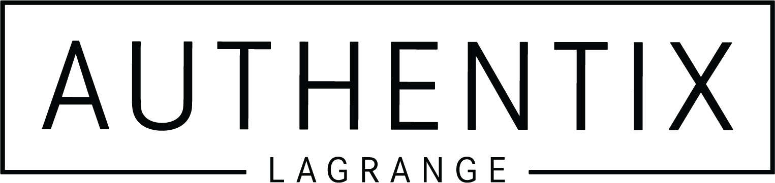 authentix lagrange black word logo