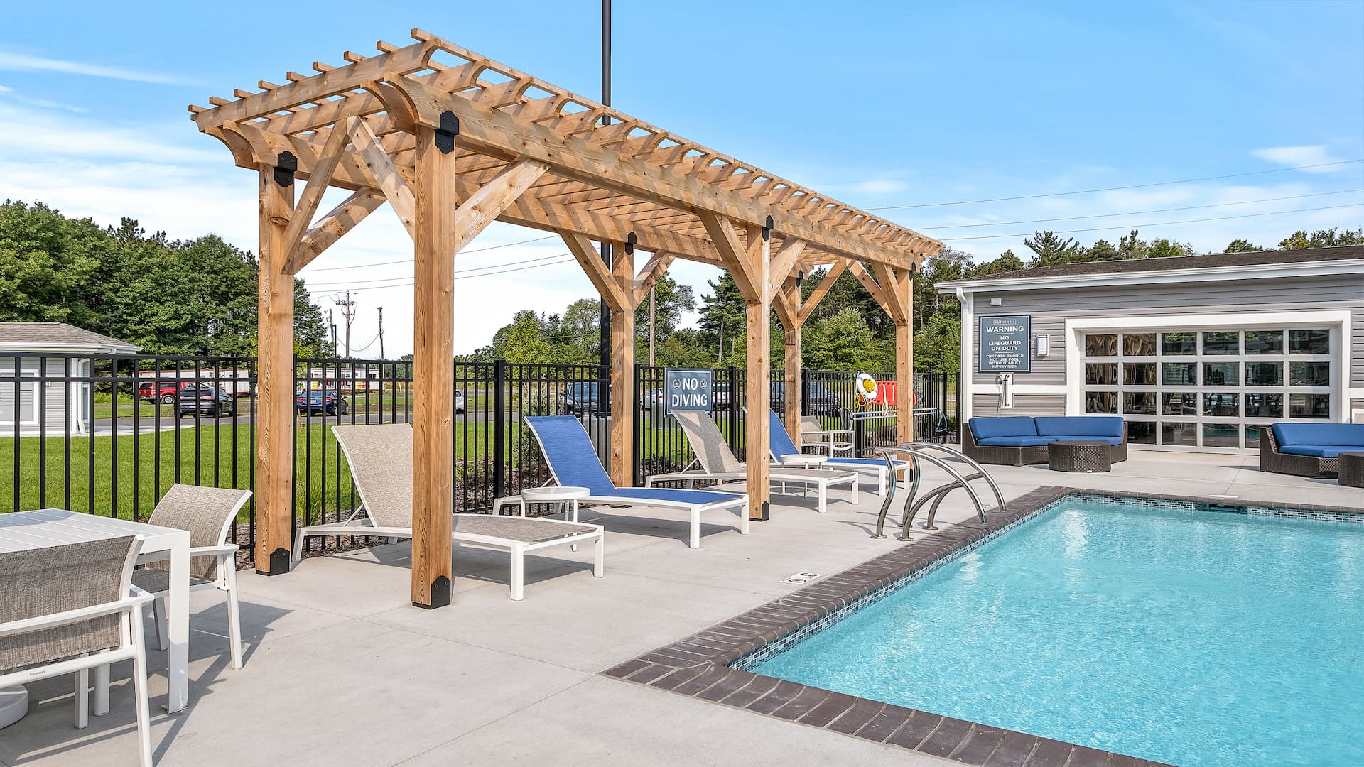 Pool Lounge Area