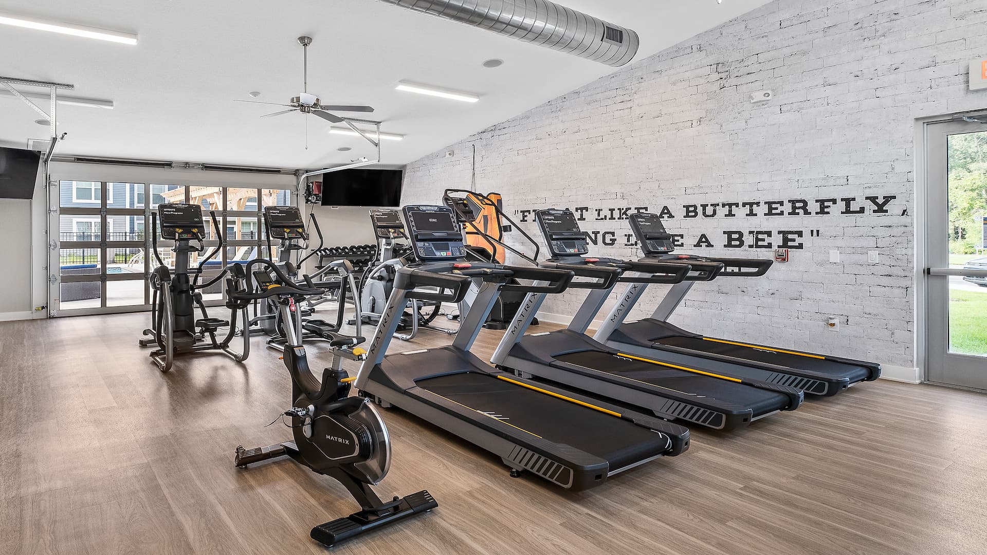 Full equipment fitness center