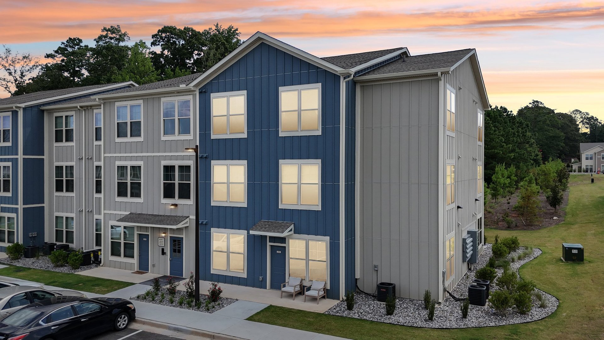Authentix LaGrange Exterior Sunset (1)