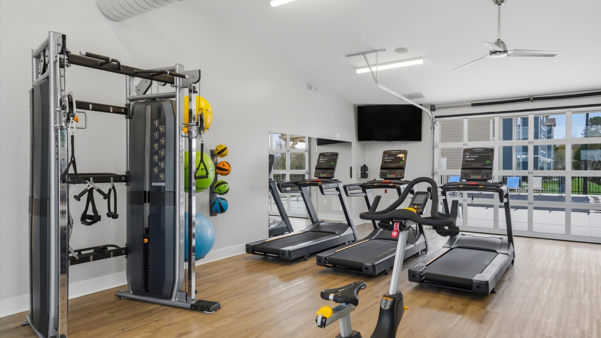 State of the art fitness equipment at Authentix Town Creek
