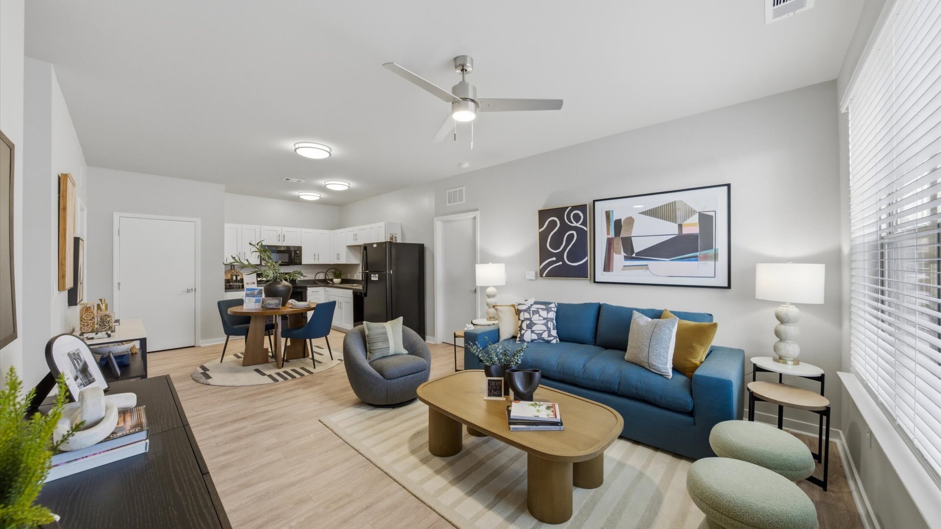 Stylish finishes, open concept floor plan, large windows in Authentix Town Creek Apaartments. Stylish finishes, open concept floor plan, large windows in Authentix Town Creek Apaartments.
