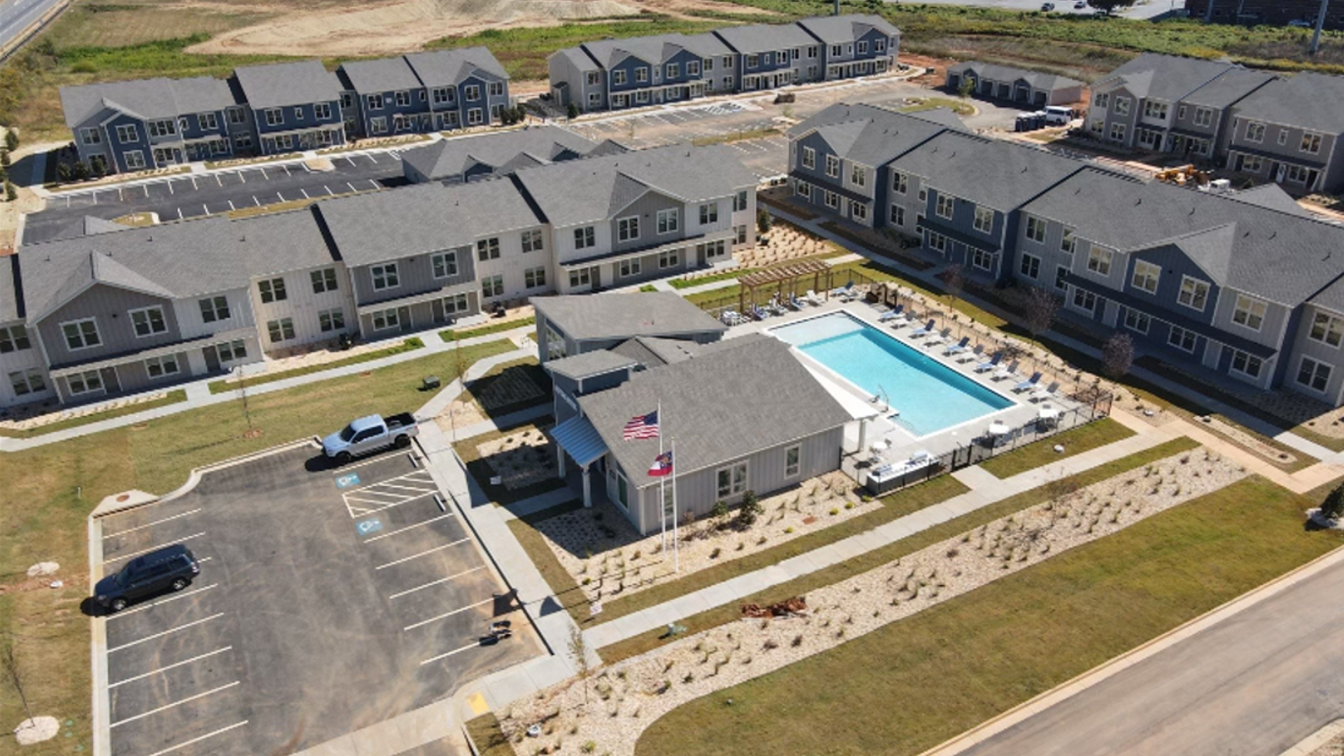 Authentix Catersville Club House with Pool