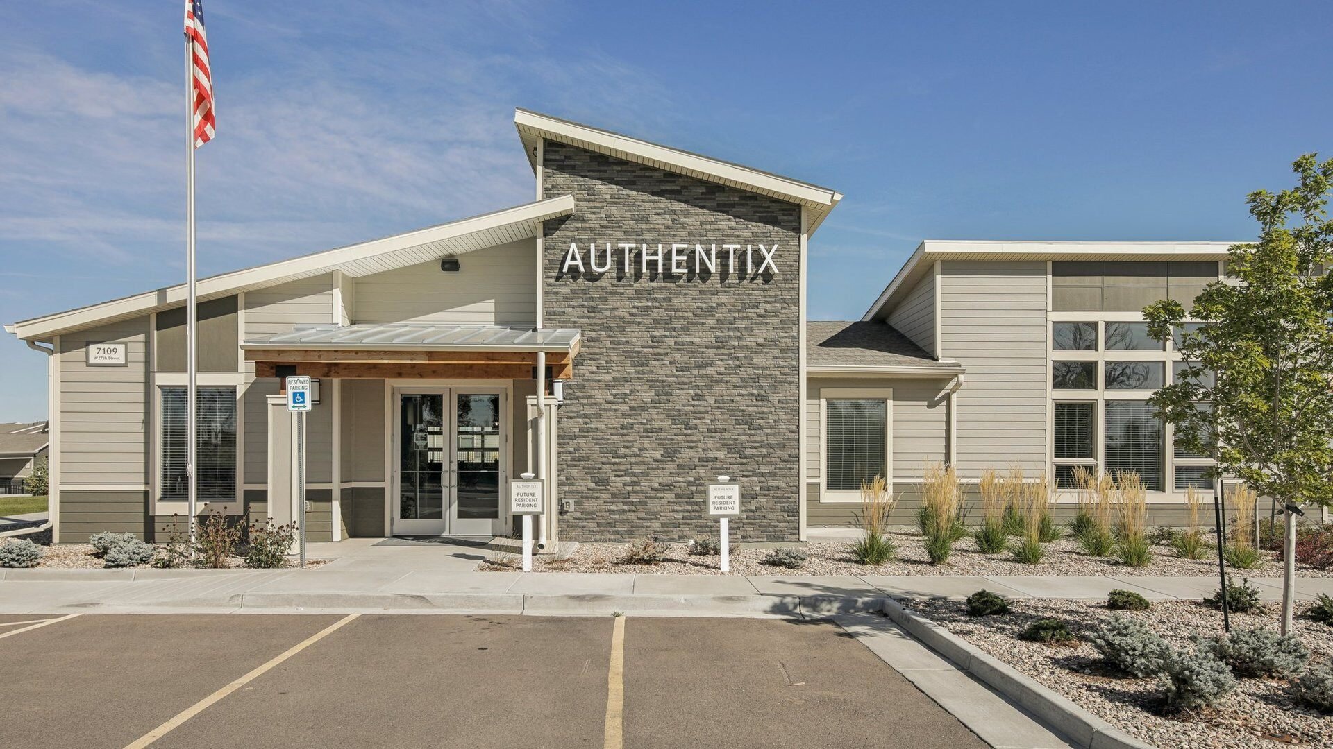 Authentix Greeley Clubhouse Exterior