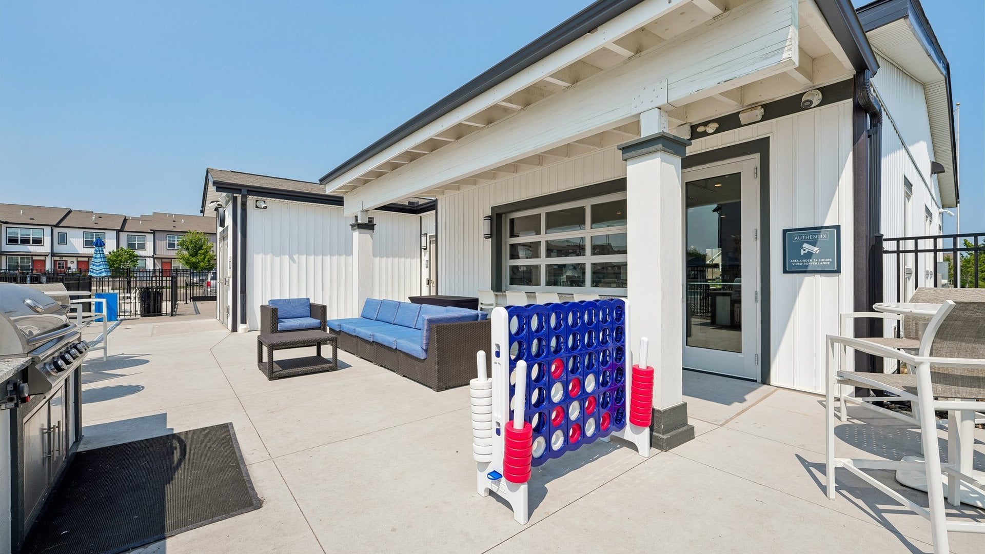 Authentix Lakeville Outdoor Grilling Area
