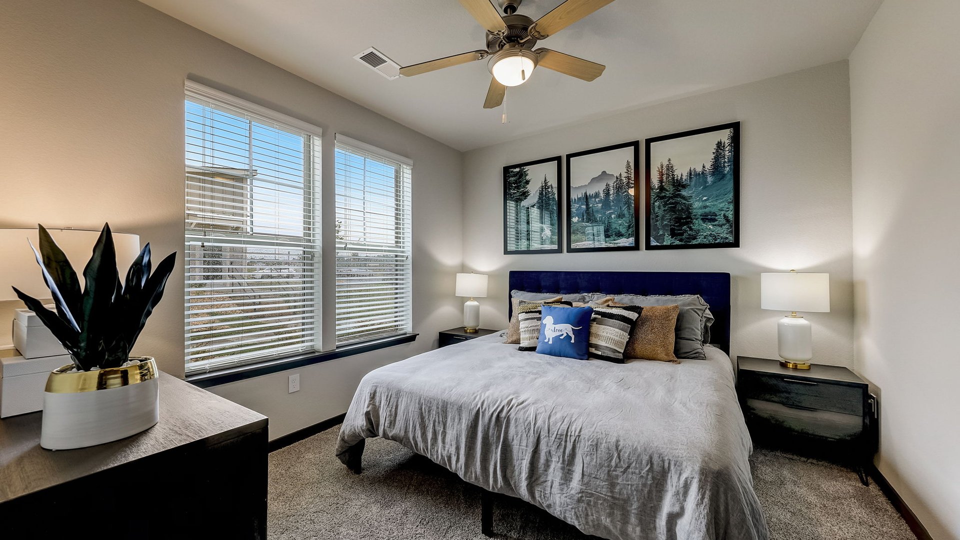 Spacious Bedrooms at Authentix Cartersvile in Cartersville, GA